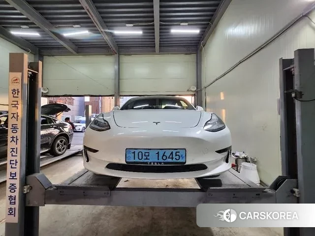 Tesla Model 3 2019 Белый из Кореи