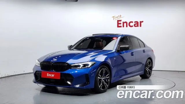 BMW 3 Series (G20) 2023 Синий из Кореи