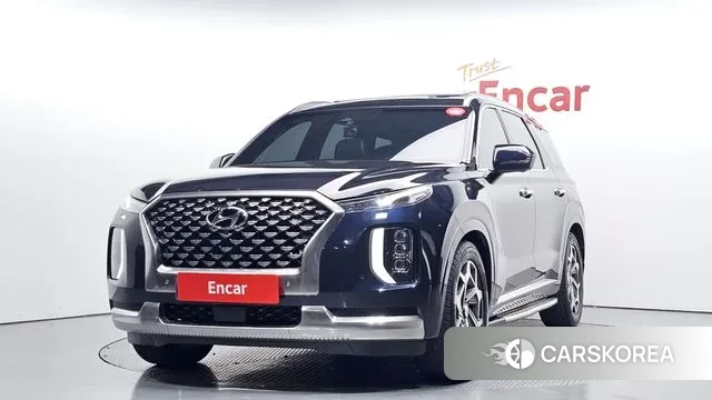 Hyundai Palisade 2021 Синий из Кореи