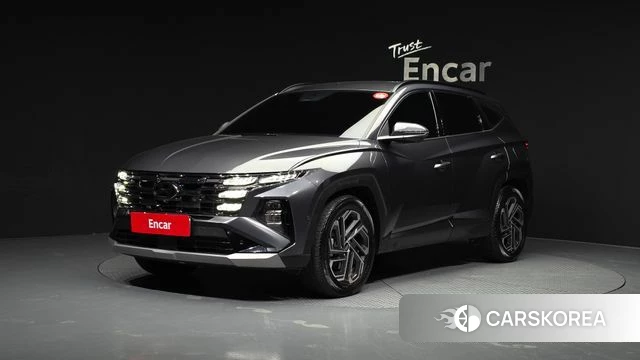 Hyundai The New Tucson Hybrid (NX4) 2025 Серый из Кореи