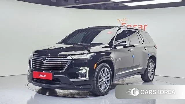 Chevrolet (GM Daewoo) Traverse 2023 Черный из Кореи