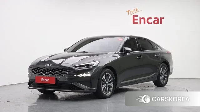 Kia K8 Hybrid 2023 Серый из Кореи