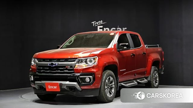 Chevrolet (GM Daewoo) Real New Colorado 2021 Красный из Кореи