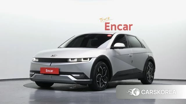 Hyundai Ionic 5 2021 Серебристо-серый из Кореи