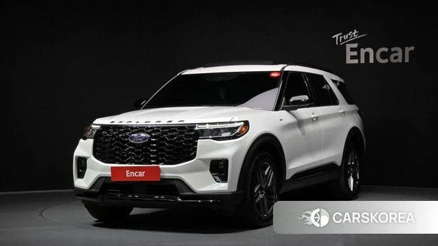 Ford Explorer 6th Generation 2025 Белый из Кореи