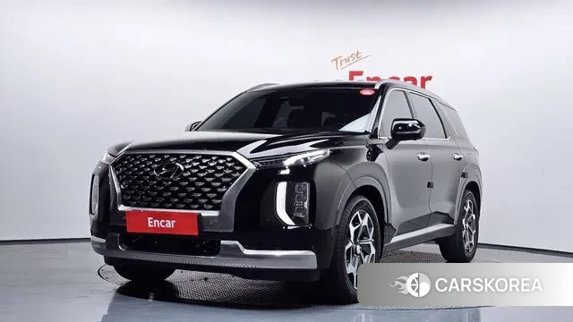 Hyundai Palisade 2022 Черный из Кореи