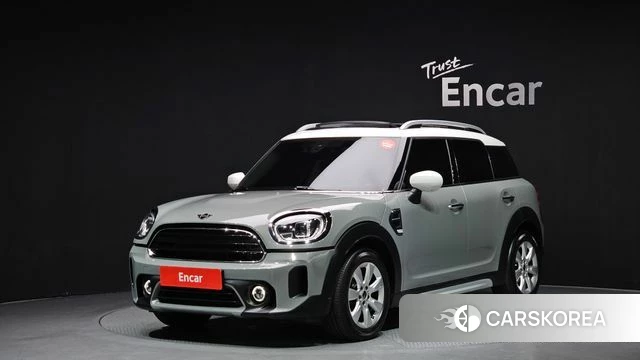 Mini Cooper Countryman 2022 Серебристо-серый из Кореи