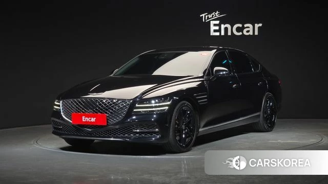 Genesis G80 (RG3) 2020 Черный из Кореи