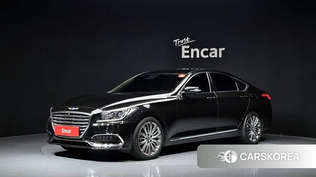 Genesis G80 2018 Черный из Кореи