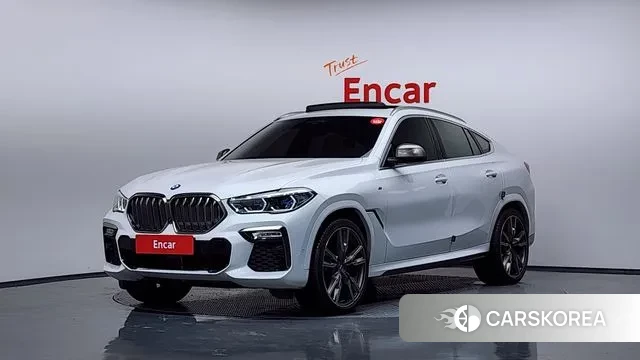 BMW X6 (G06) 2021 Белый из Кореи