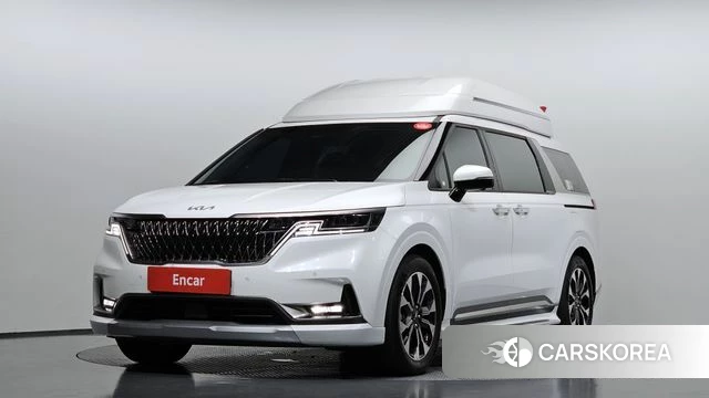 Kia Carnival 4th generation 2021 Белый из Кореи