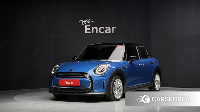 Mini Cooper 2022 Синий из Кореи