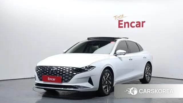 Hyundai The New Grandeur IG Hybrid 2022 Белый из Кореи