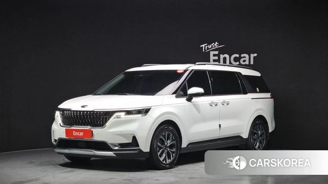 Kia Carnival 4th generation 2021 Белый из Кореи