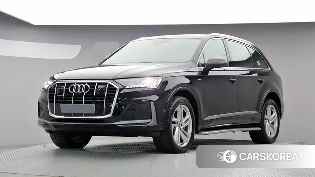Audi Q7 (4M) 2021 Черный из Кореи