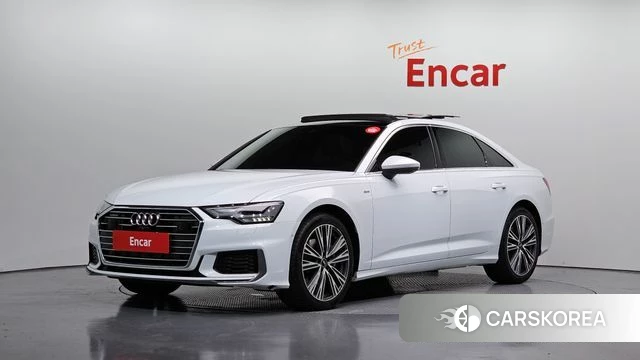 Audi A6 (C8) 2022 Белый из Кореи