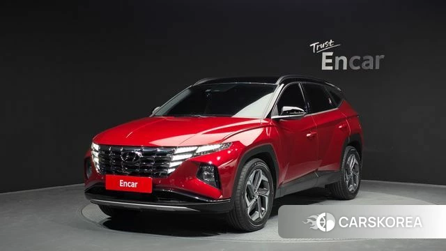 Hyundai Tucson (NX4) 2021 Красный из Кореи