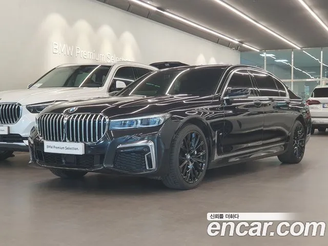 BMW 7 Series (G11) 2022 Черный из Кореи