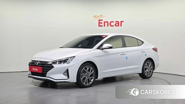 Hyundai The New Avante AD 2018 Белый из Кореи