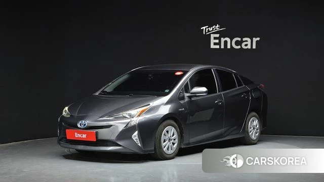 Toyota Prius 4th Generation 2018 Серый из Кореи