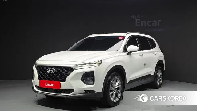 Hyundai Santa Fe TM 2018 Белый из Кореи