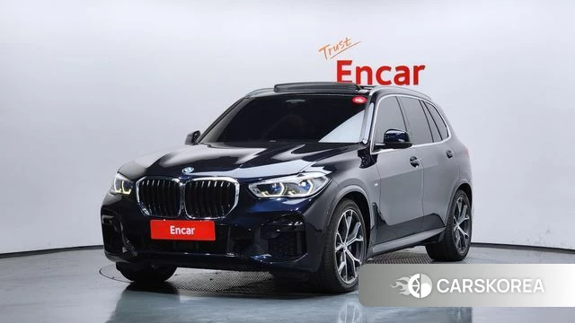 BMW X5 (G05) 2021 Черный из Кореи