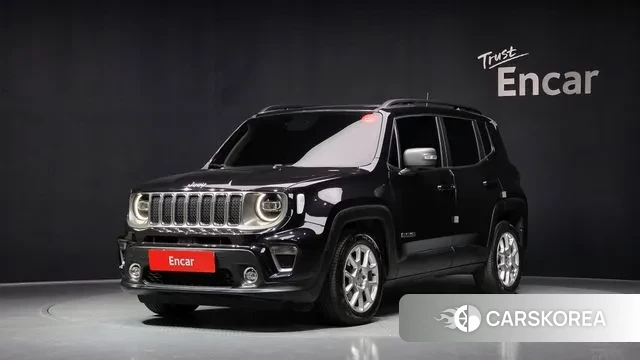 Jeep Renegade 2020 Черный из Кореи