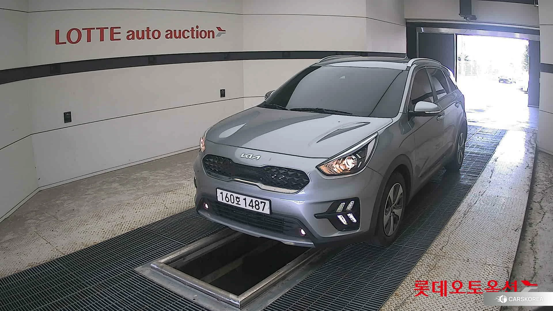 Kia Niro Hybrid 2022 Steelgray из Кореи