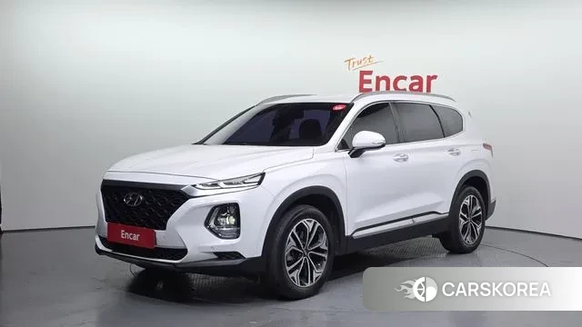 Hyundai Santa Fe TM 2019 Белый из Кореи
