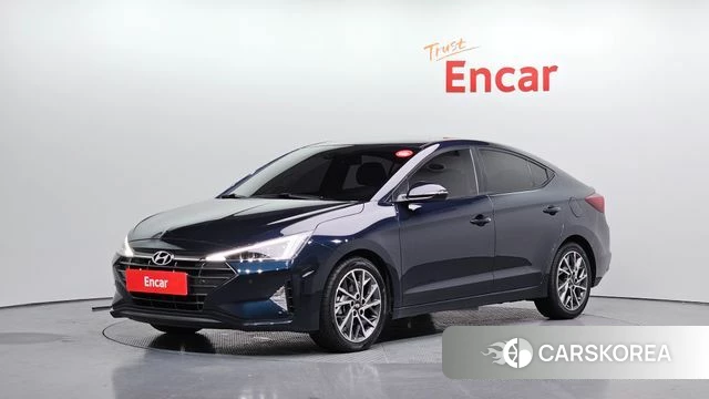 Hyundai The New Avante AD 2019 Синий из Кореи