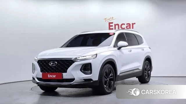 Hyundai Santa Fe TM 2018 Белый из Кореи