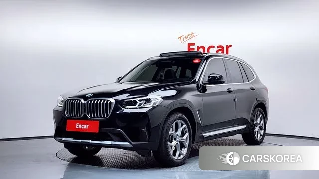 BMW X3 (G01) 2024 Черный из Кореи