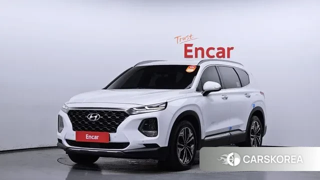 Hyundai Santa Fe TM 2018 Белый из Кореи