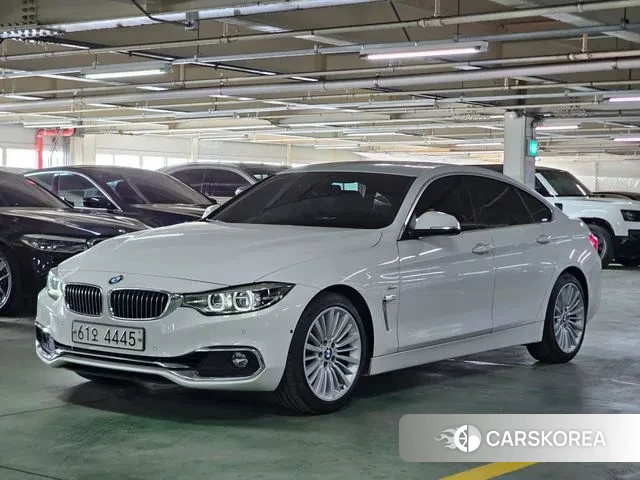 BMW 4 Series (F32) 2018 Белый из Кореи