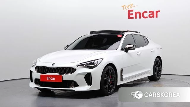 Kia Stinger 2018 Белый из Кореи
