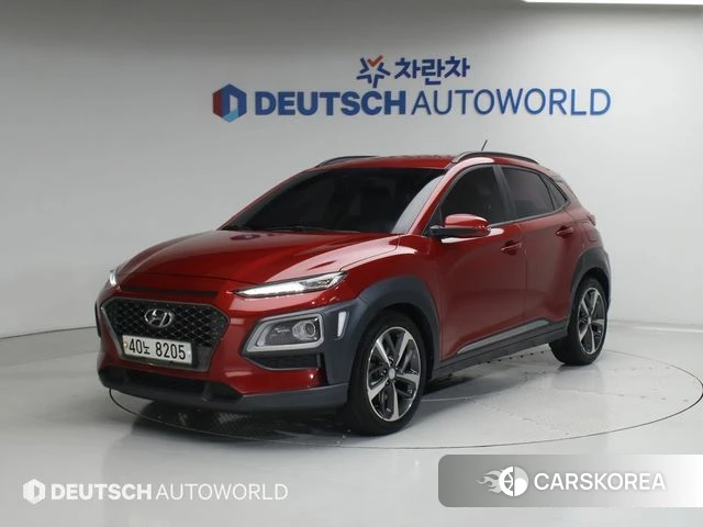 Hyundai Kona 2018 Красный из Кореи