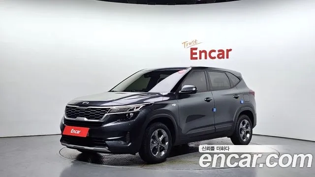 Kia Seltos 2020 Серый из Кореи