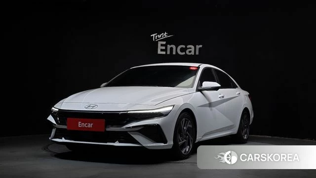Hyundai The New Avante (CN7) 2025 Белый из Кореи