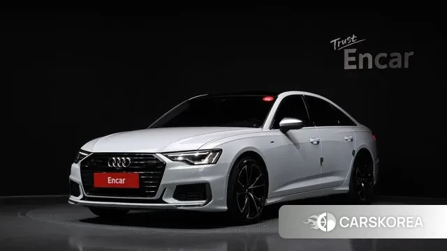 Audi A6 (C8) 2020 Белый из Кореи