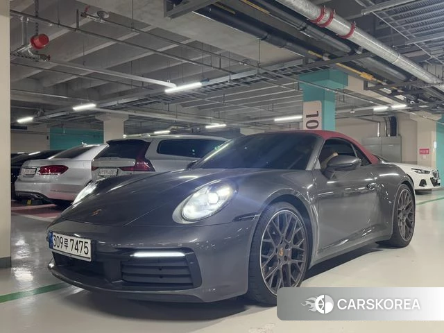 Porsche 911(992) 2022 Серый из Кореи