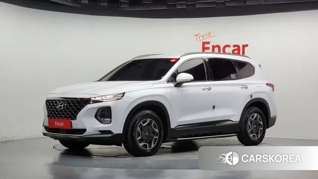 Hyundai Santa Fe TM 2018 Белый из Кореи