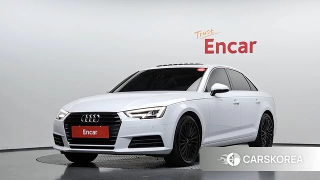 Audi A4 (B9) 2019 Белый из Кореи
