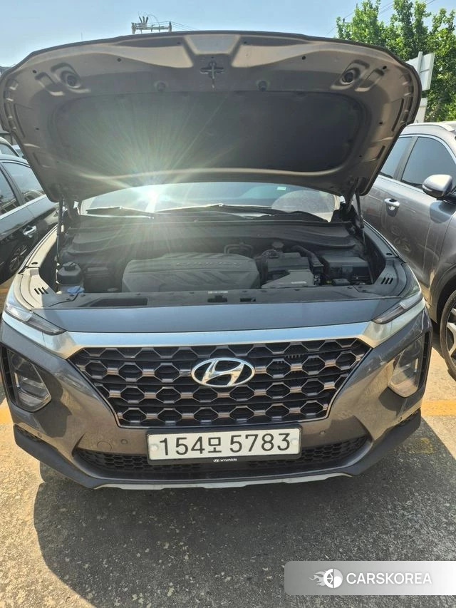 Hyundai Santa Fe TM 2020 Серый из Кореи