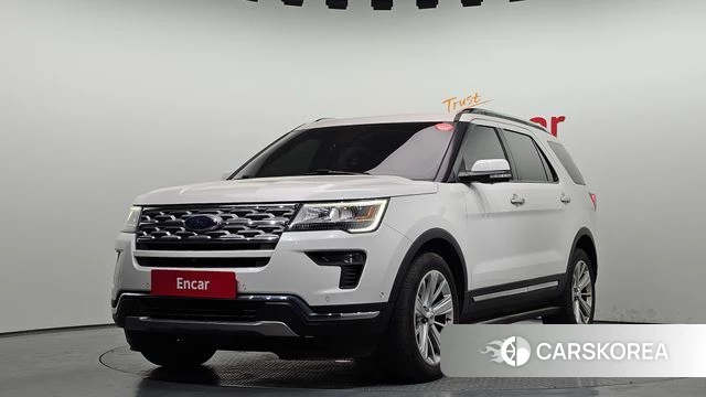 Ford Explorer 2018 Белый из Кореи