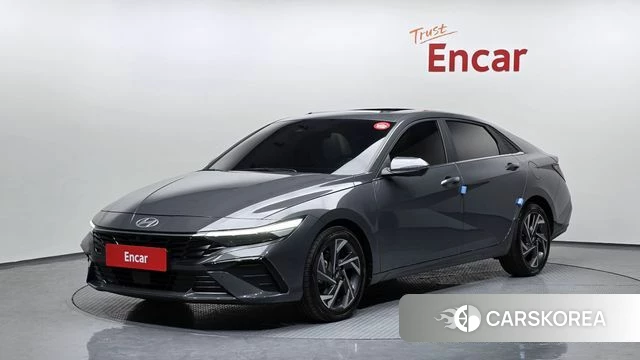 Hyundai The New Avante (CN7) 2023 Серый из Кореи