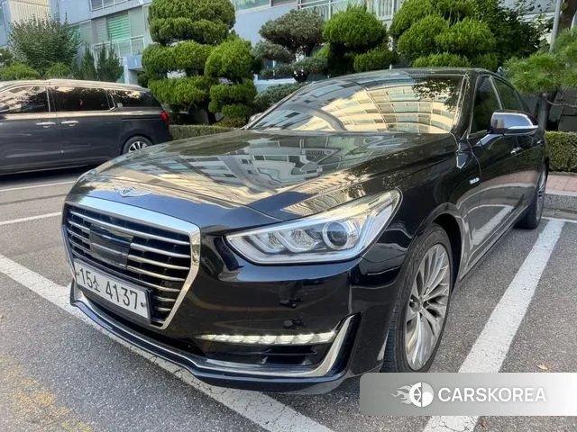 Genesis EQ900 2018 Черный из Кореи