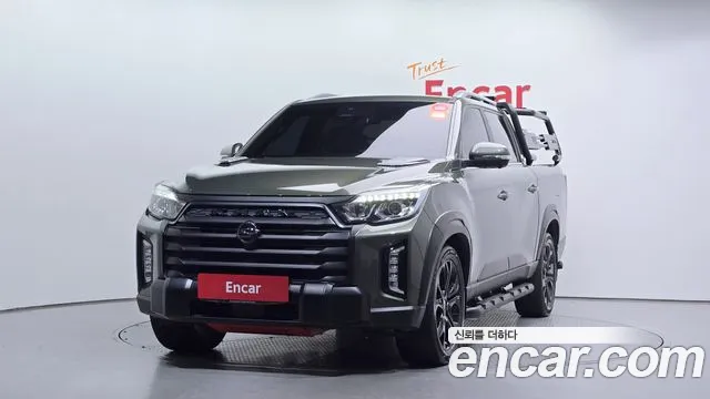 Ssangyong The New Rexton Sports Cannes 2022 Светло-зеленый из Кореи