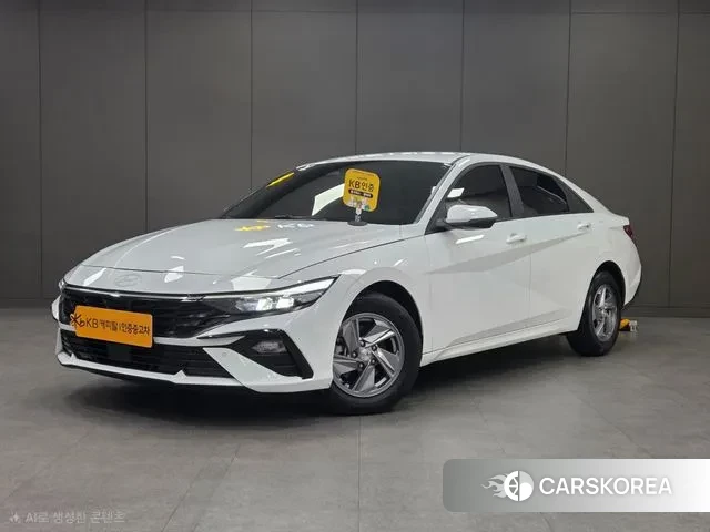 Hyundai Avante (CN7) 2023 Черный из Кореи