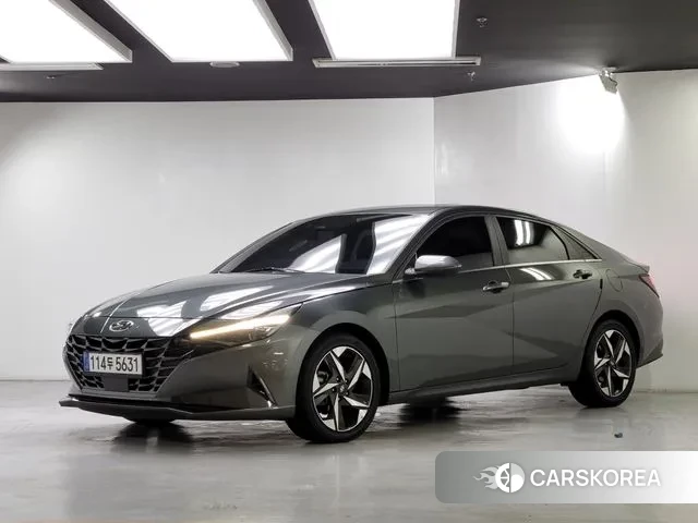 Hyundai Avante (CN7) 2021 Серый из Кореи