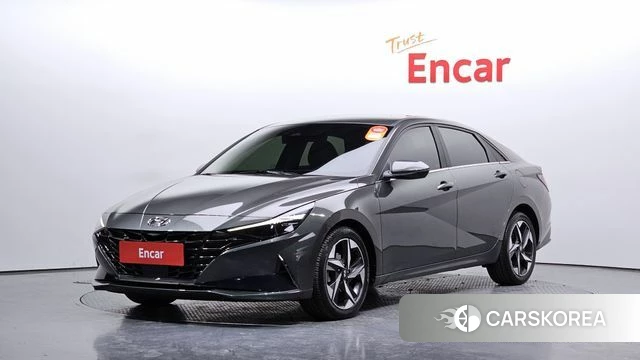 Hyundai Avante (CN7) 2021 Серый из Кореи